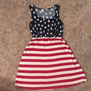🇺🇸 American flag dress! 🇺🇸